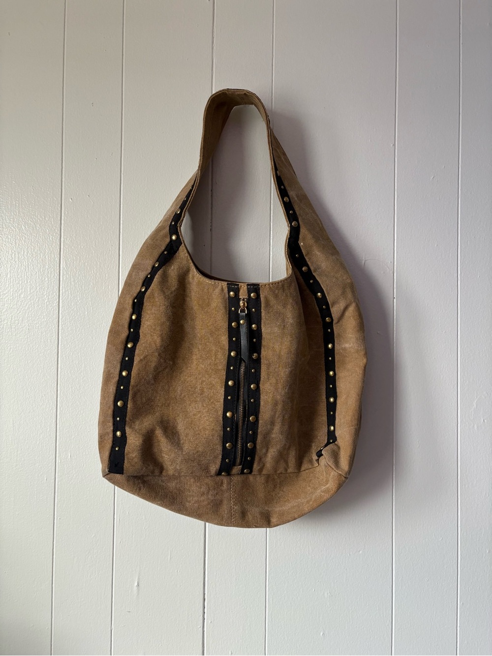 Mona B Canvas Shoulder Bag